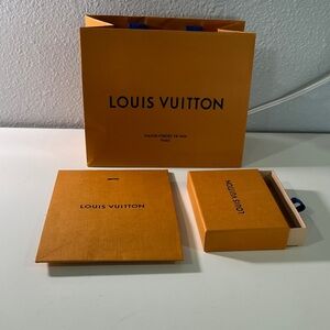 Louis Vuitton Orange Packaging Set
